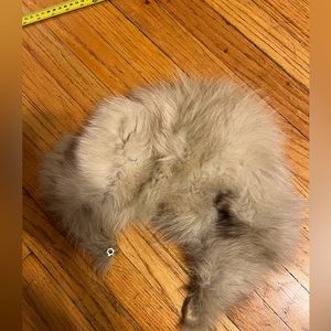 Beautiful fox fur winter hat